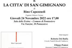 Sandro Pertini e la Città di San Gimignano. Giovedì 24 Novembre 2022 ore 17 – Comune di Pontassieve