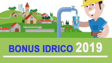 Bonus idrico 2019