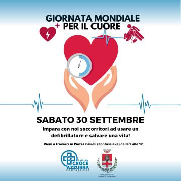 Croce Azzurra - Defibrillation Day. Pontassieve 30 settembre 2023