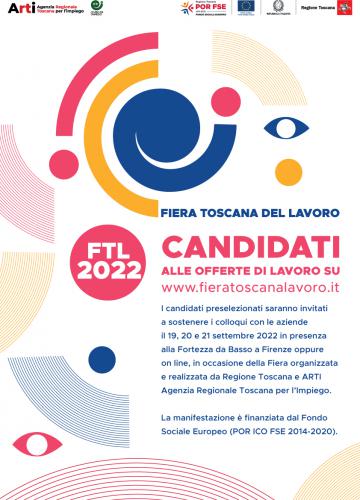Fiera Toscana del Lavoro 19-21 settembre 2022