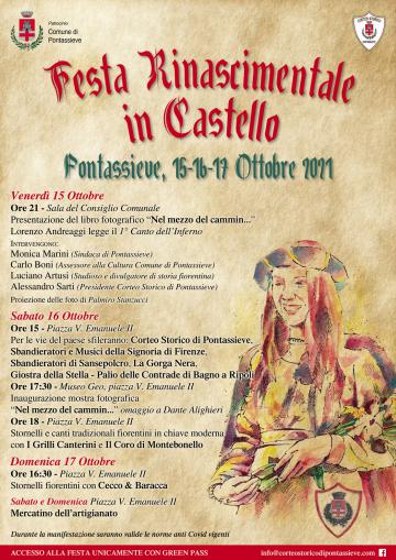 Festa rinascimentale in Castello. Pontassieve 15-17 ottobre 2021
