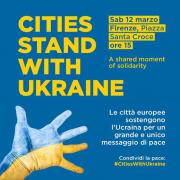 Cities stand with Ukraine 12 marzo 2022