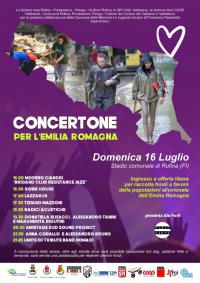 16 luglio 2023 Concertone per l'Emilia Romagna