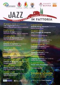 Dal 30 giugno 2022 la terza edizione di Jazz in Fattoria