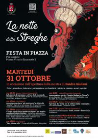 La notte delle Streghe. Festa in piazza. Pontassieve, piazza Vittorio Emanuele II. 31 ottobre 2023